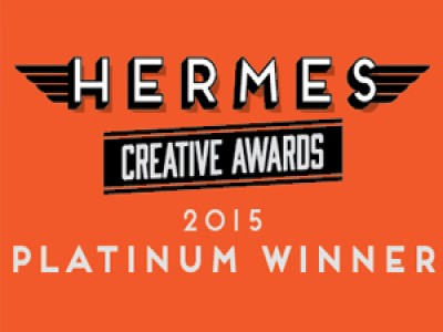 Platinum at 2015 Hermes Creative Awards